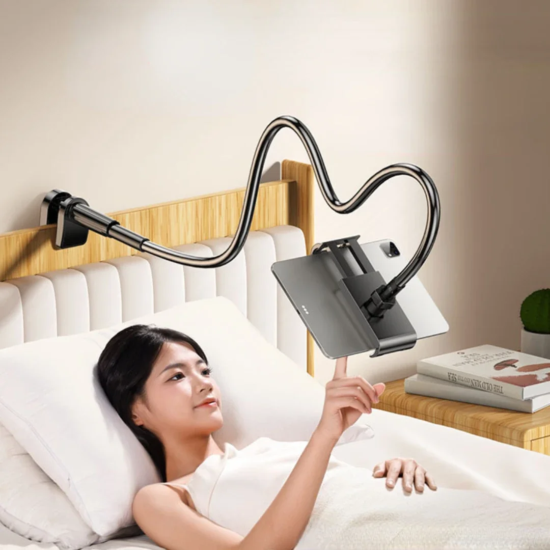 Cheap Tablet Accessories - ที่วางโทรศัพท์บนเตียง 360 องศา ° ขาตั้งแท็บเล็ตแบบหมุนได้ ที่ยึดแบบปรับได้สำหรับไอโฟน