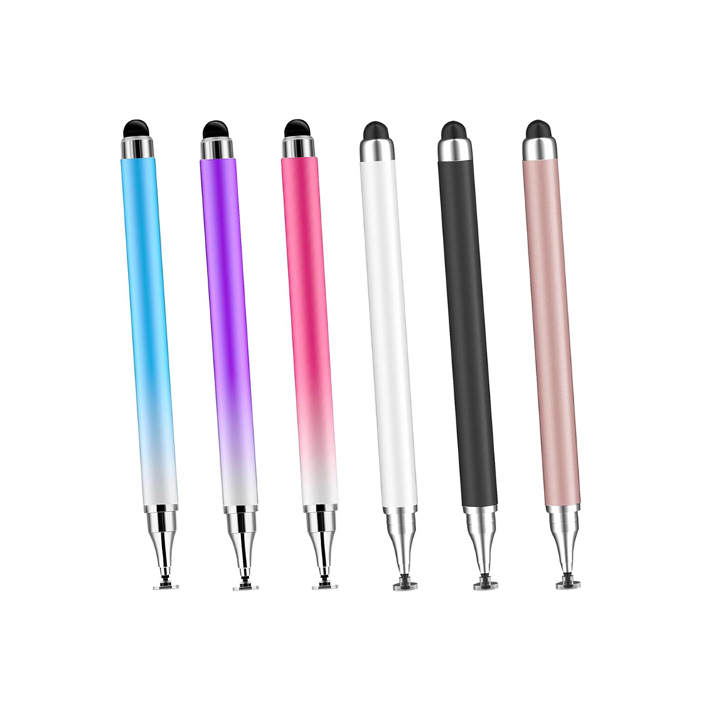 Tablet Accessories For Kids - ปากกาสไตลัสสำหรับหน้าจอสัมผัส 2-in-1 ปากกาแท็บเล็ต ปากกาสไตลัสสำหรับไอแพด/ไอโฟน/แท็บเล็ต/แอนดรอยด์/ซัมซุงหน้าจอสัมผัสแบบคาปาซิทีฟทั้งหมด