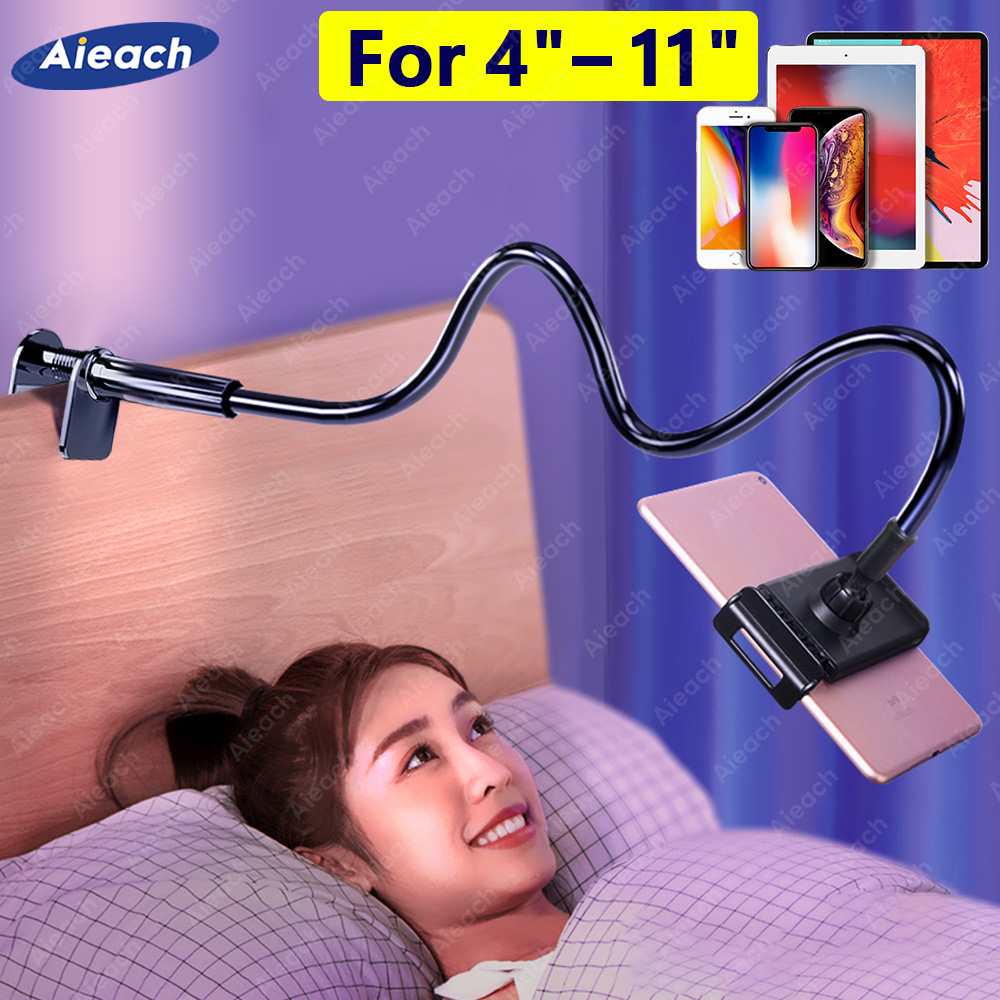 Cheap Tablet Accessories - Gooseneck ผู้ถือแท็บเล็ตสําหรับเตียงโต๊ะผู้ถือโทรศัพท์ยืดหยุ่นยาวแขน CLAMP แท็บเล็ตสําหรับ iPad Samsung