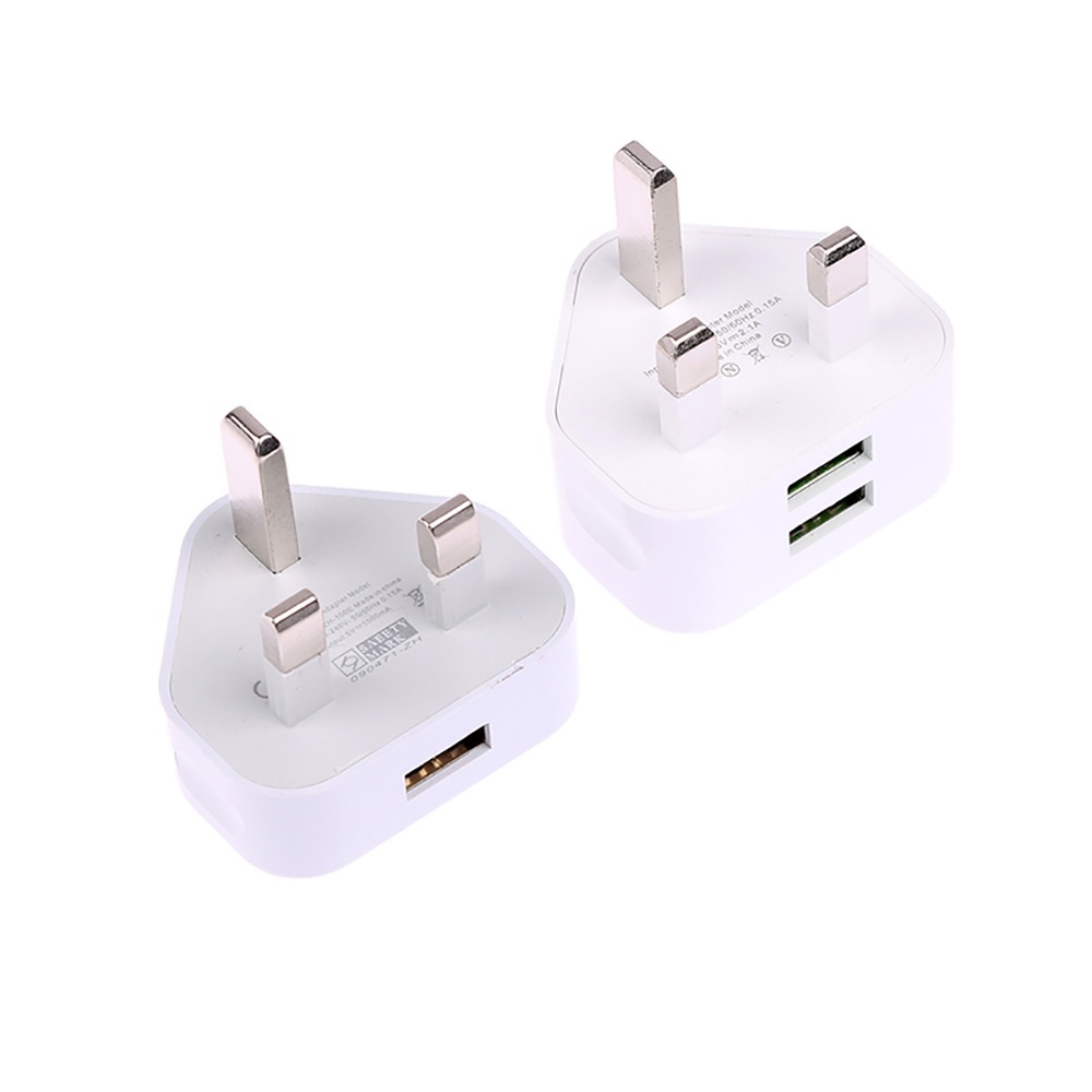 Samsung Tablet Accessories Uk - ปลั๊กอเนกประสงค์ของสหราชอาณาจักรพร้อมพอร์ต USB 1/2 พอร์ต ที่ชาร์จติดผนัง อะแดปเตอร์แปลงไฟ