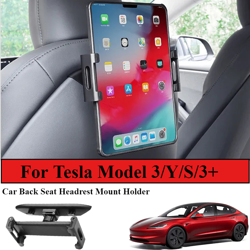 Car Accessories Tablet Holder - รถกลับที่นั่ง Headrest Mount สําหรับ Tesla รุ่น