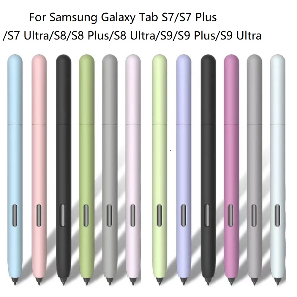 Vortex Tablet Accessories - เคสแท็บเล็ตดินสอซิลิโคนกันลื่นเหมาะกับสรีระสำหรับ Samsung Galaxy Tab S7/S8/S9 PLUS