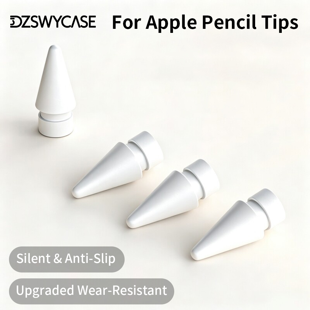 Tablet Accessories For Kids - หัวปากกาสำรองสำหรับ Apple Pencil รุ่นที่ 1/2 หัวปากกาแท็บเล็ตแบบเงียบ