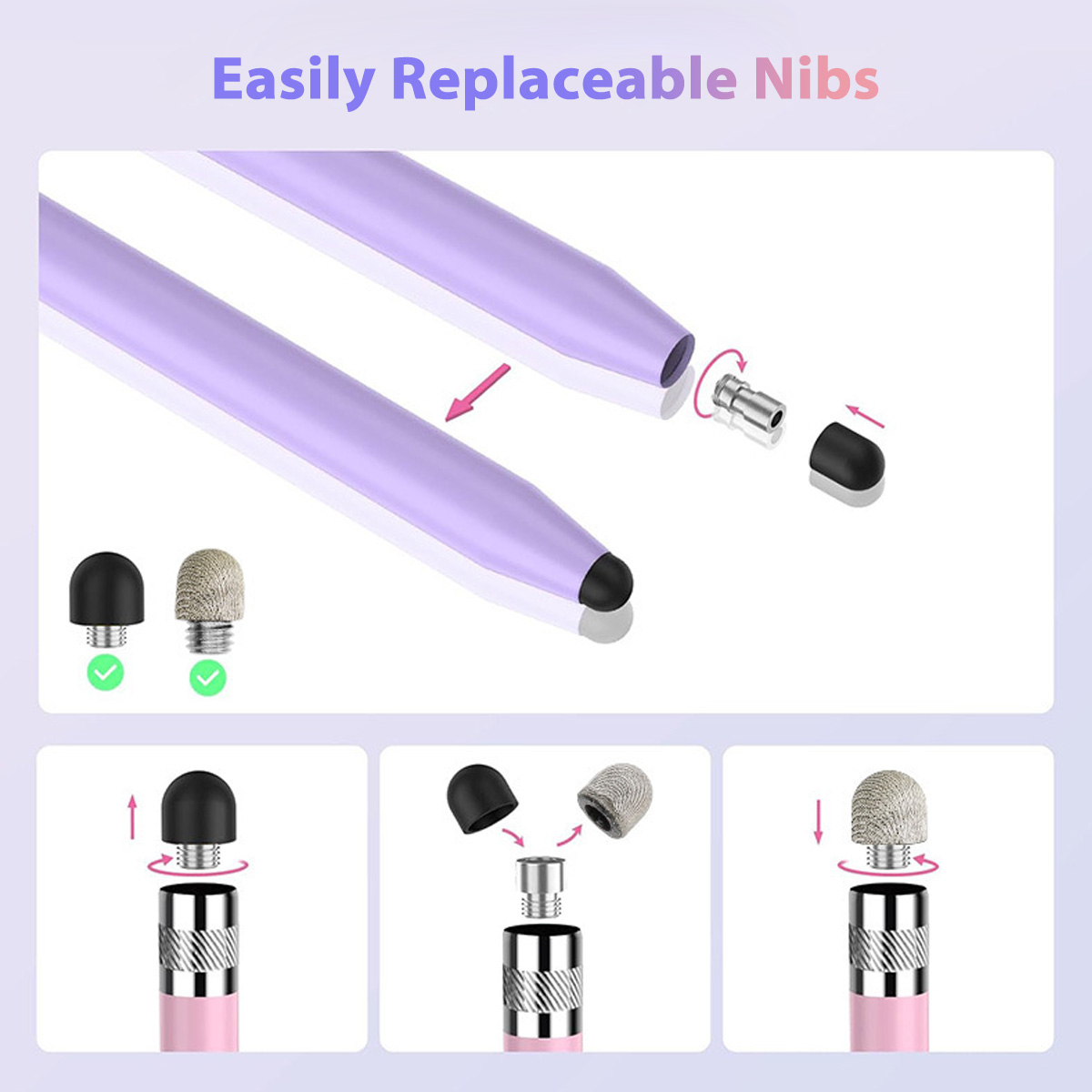 ยูนิเวอร์แซล 2 อิน 1 ปากกาสไตล - Tablet Accessories For Kids บทวิจารณ์และราคา