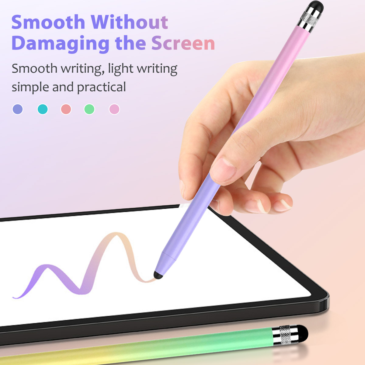 ยูนิเวอร์แซล 2 อิน 1 ปากกาสไตล - Tablet Accessories For Kids บทวิจารณ์และราคา