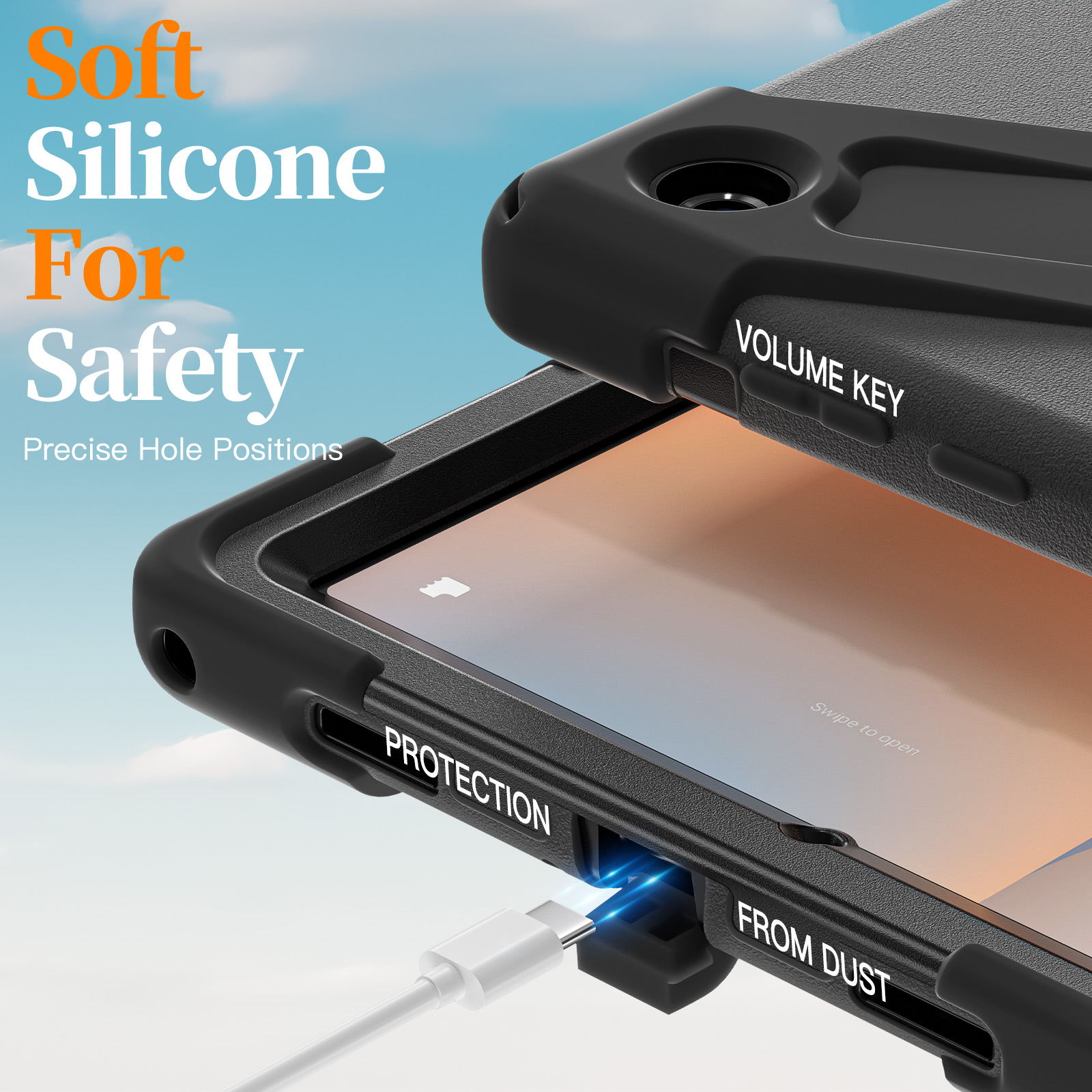 อาจิวู 360 °   เคสหมุนได้ ทนทา - Vortex Tablet Accessories บทวิจารณ์และราคา