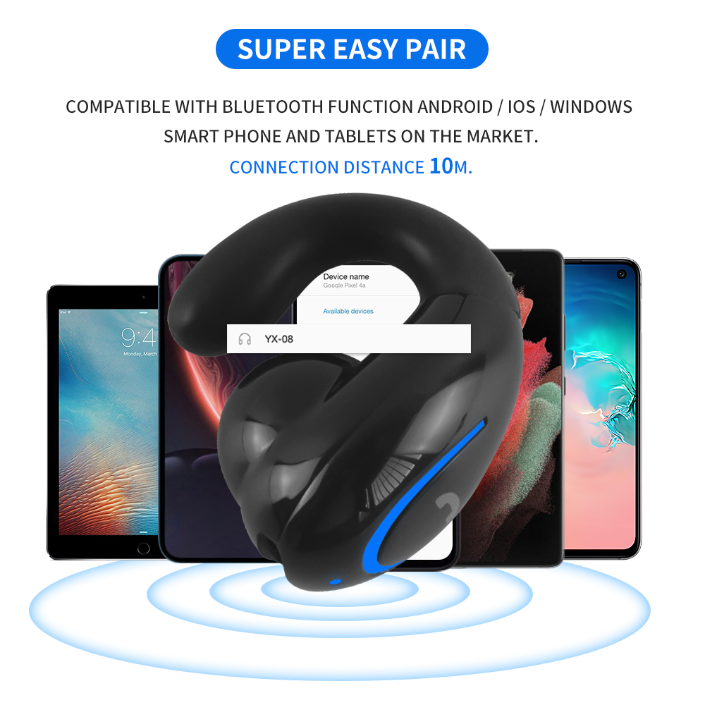 หูฟังบลูทูธสไตล์คลิปหูอายุการใ - Wired Earphone Lightning บทวิจารณ์และราคา