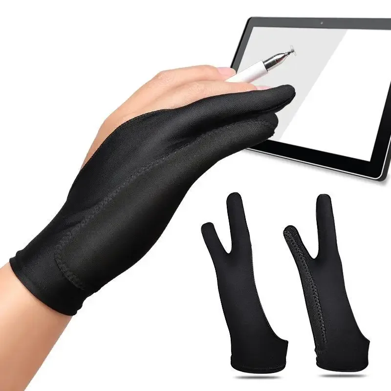 สองนิ้ว Anti-fouling วาดถุงมือ - Graphic Tablet Accessories บทวิจารณ์และราคา