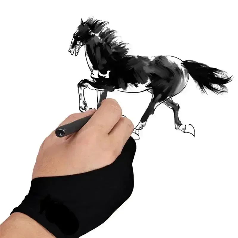 สองนิ้ว Anti-fouling วาดถุงมือ - Graphic Tablet Accessories บทวิจารณ์และราคา