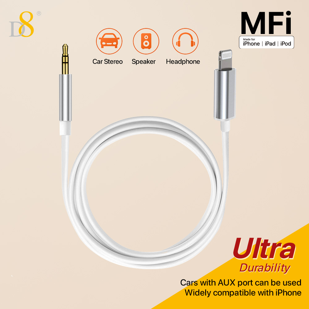 D8 Lightning ถึง 3.5 มม. อะแดป - Wired Earphone Lightning บทวิจารณ์และราคา