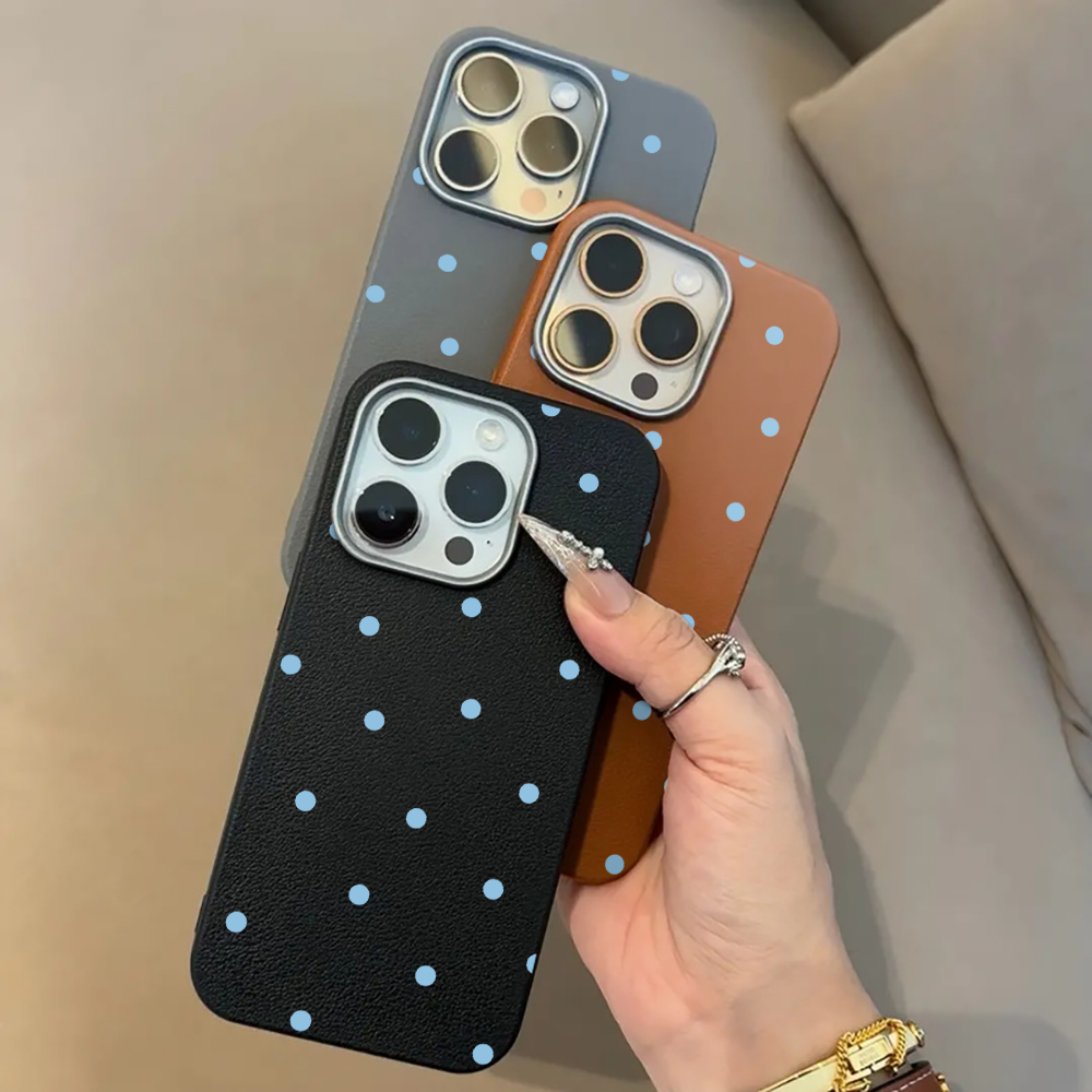 เคสโทรศัพท์ลายจุดสีฟ้าเรียบง่า - Xiaomi Redmi Note 13 บทวิจารณ์และราคา