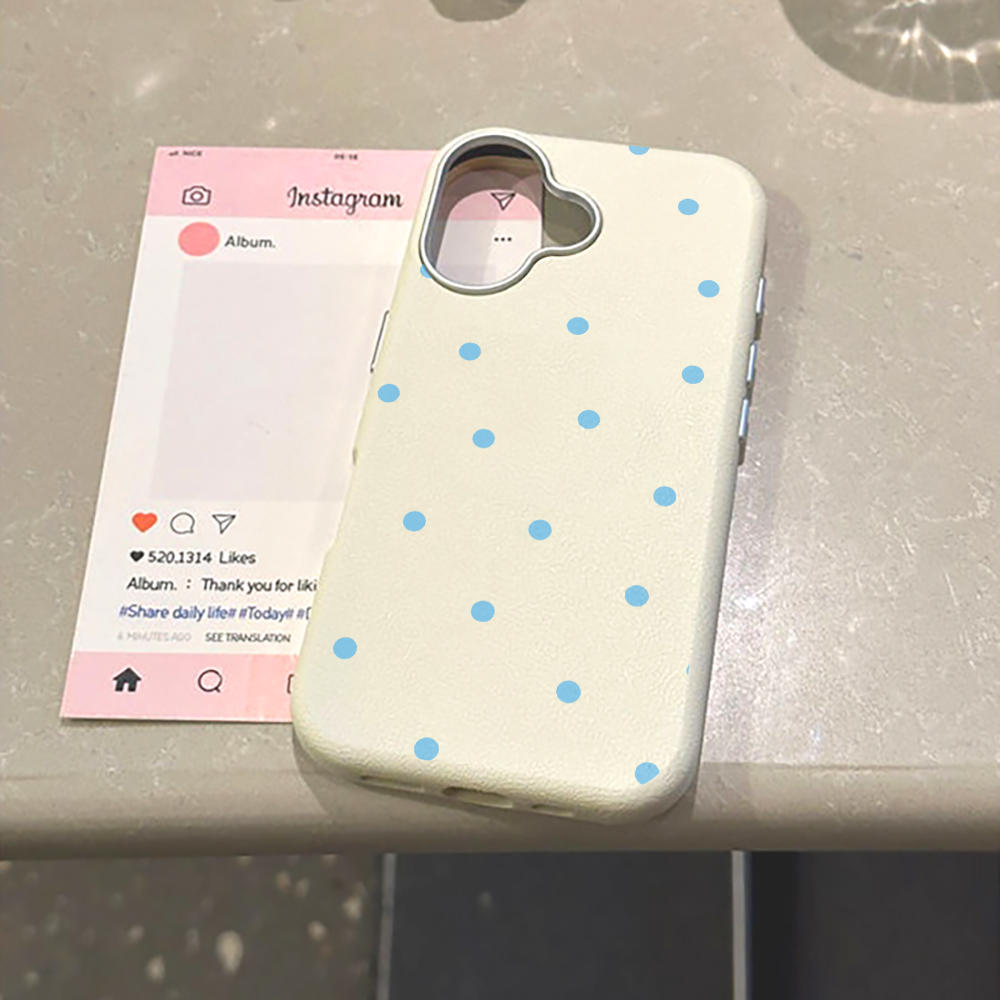 เคสโทรศัพท์ลายจุดสีฟ้าเรียบง่า - Xiaomi Redmi Note 13 บทวิจารณ์และราคา