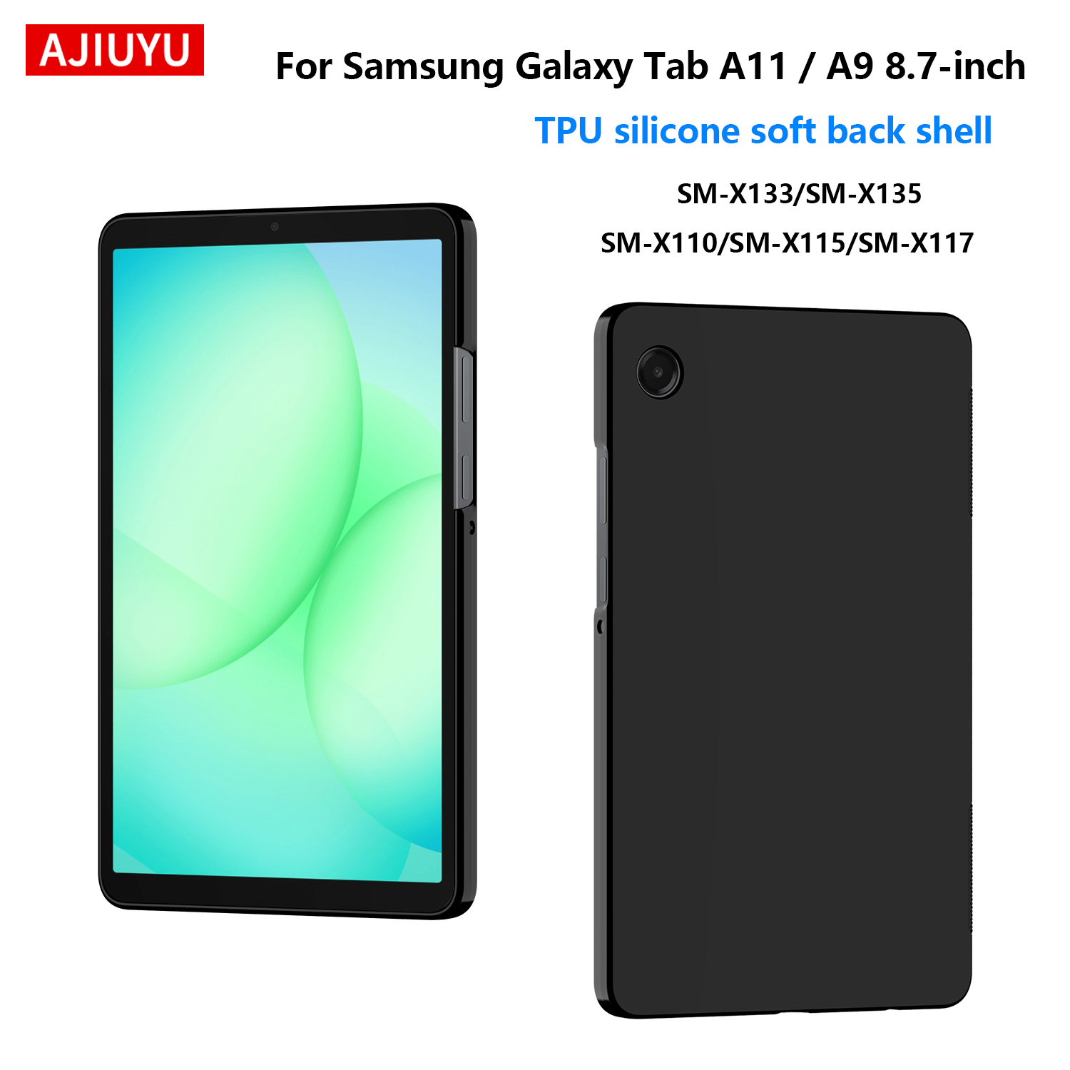 เคสซิลิโคนนิ่มสำหรับ Samsung G - Samsung Tablet A9 Accessories บทวิจารณ์และราคา