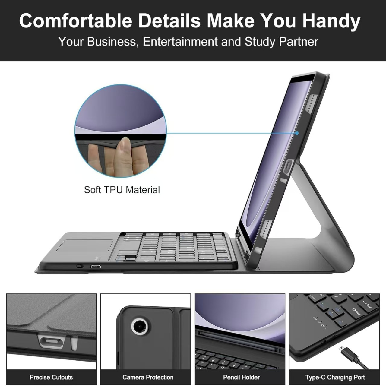 เคสสำหรับ Samsung Galaxy Tab A - Samsung Tablet A9 Accessories บทวิจารณ์และราคา
