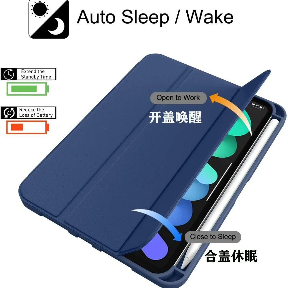 เคสอัจฉริยะสำหรับ iPad Mini 7  - Ipad Cover Folio บทวิจารณ์และราคา