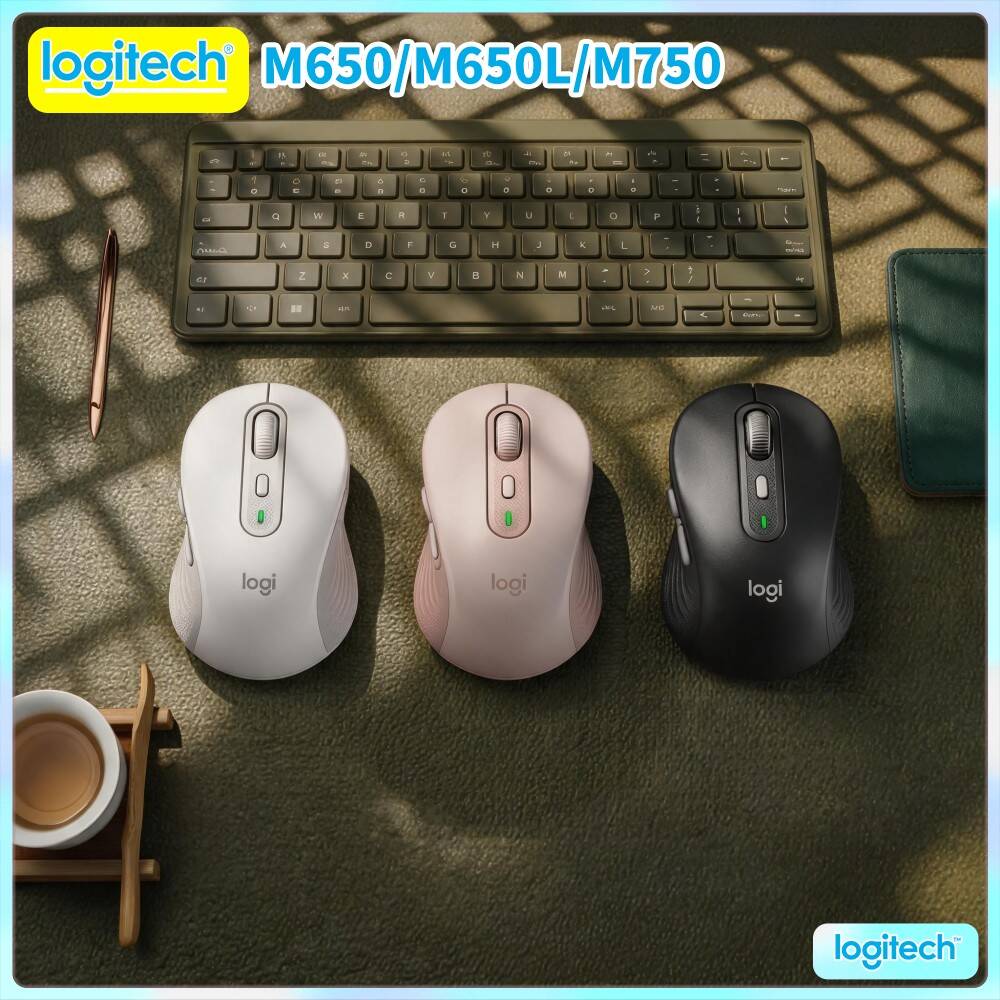 เมาส์บลูทูธ M750 คลิกเงียบไร้เ - Logitech Tablet Accessories บทวิจารณ์และราคา