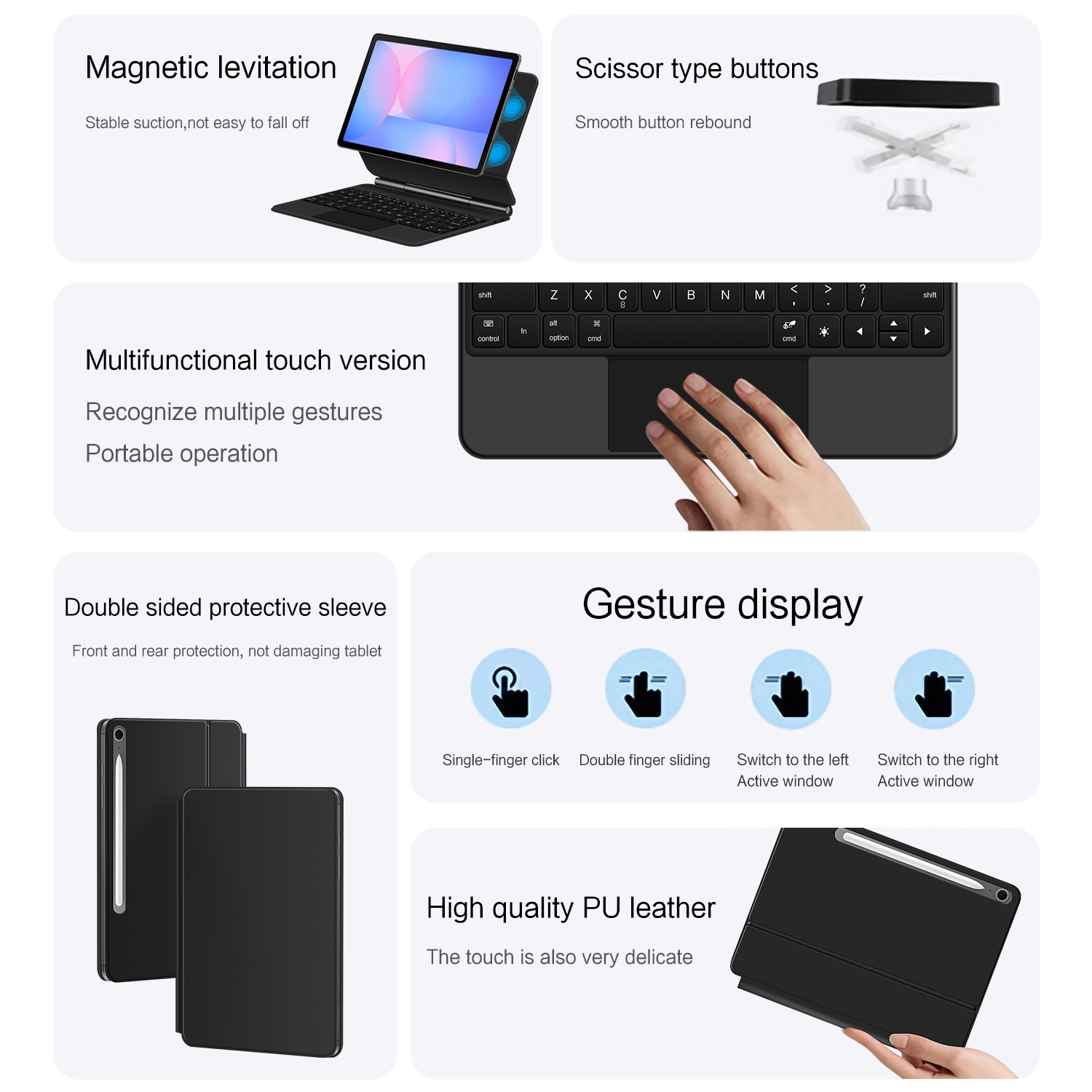 เมจิกคีย์บอร์ดสำหรับซัมซุง กาแ - Vortex Tablet Accessories บทวิจารณ์และราคา
