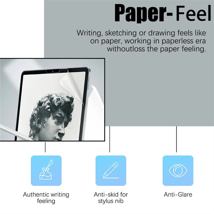 3 ชิ้นกระดาษรู้สึกเช่นป้องกันห - Cheap Tablet Accessories บทวิจารณ์และราคา