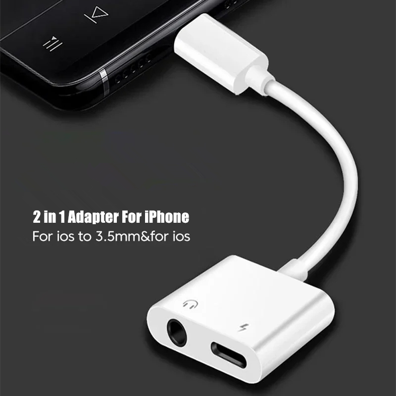 อะแดปเตอร์แปลงเสียงและชาร์จ 2  - Wired Earphone Lightning บทวิจารณ์และราคา